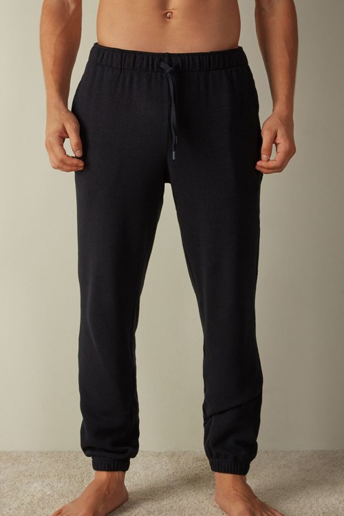 Intimissimi Tricot Pants Blauw Blauw | 20419QTZD